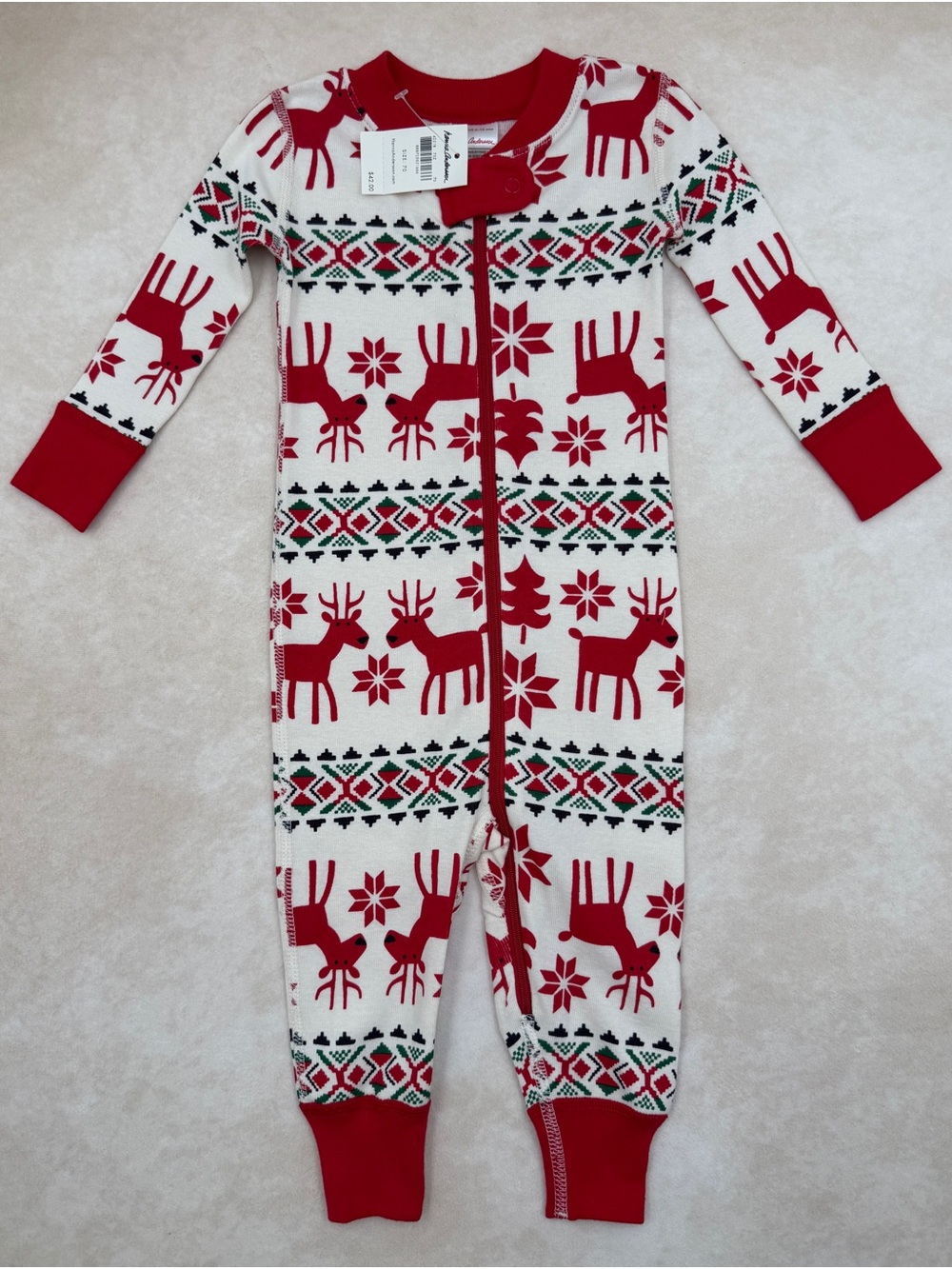 🆕 Hanna Andersson Dear Deer Zippy Sleeper 70